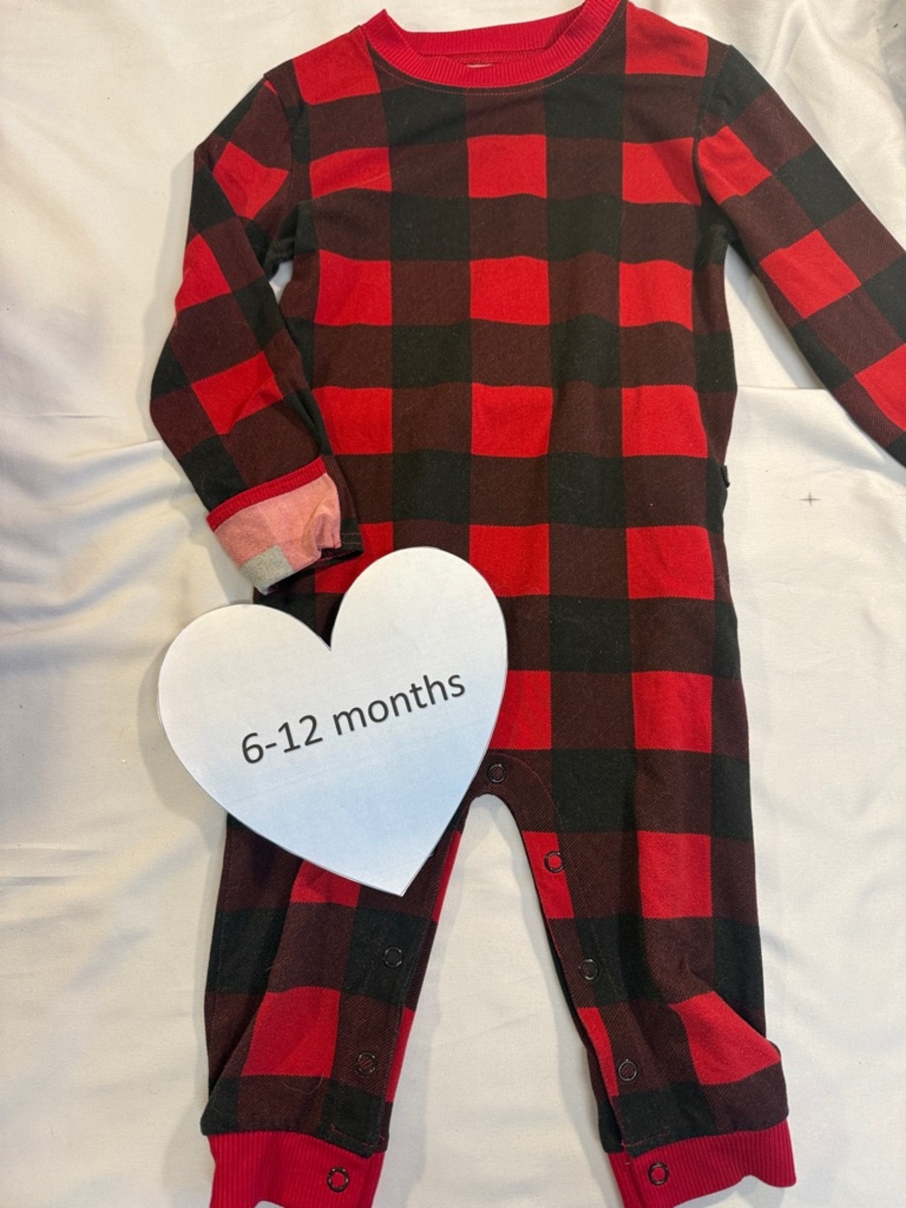 Ripzone - Red and Black Plaid Kids One Piece Romper/Sleeper
